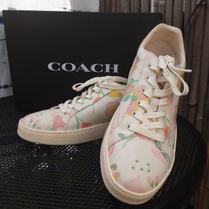 Coach Clip Floral Lowtop Sneakers